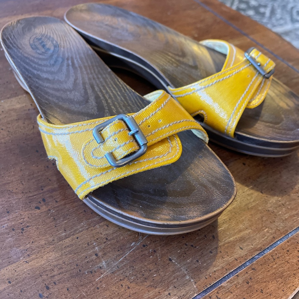 Dr. Scholl's Yellow Sandals